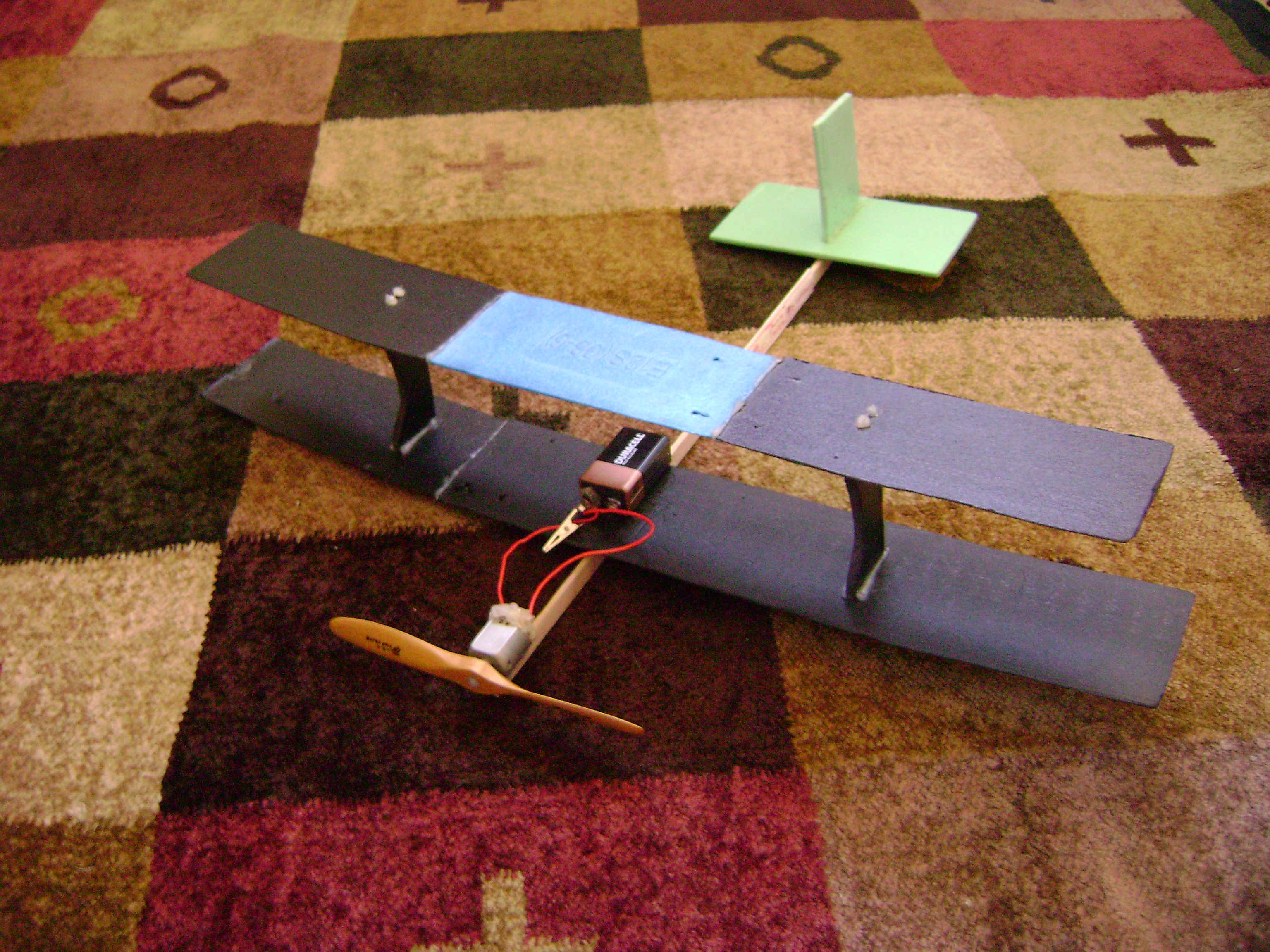 Homemade biplane