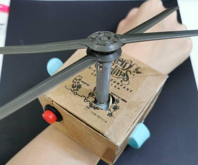 Cooling Mini Fan Watch