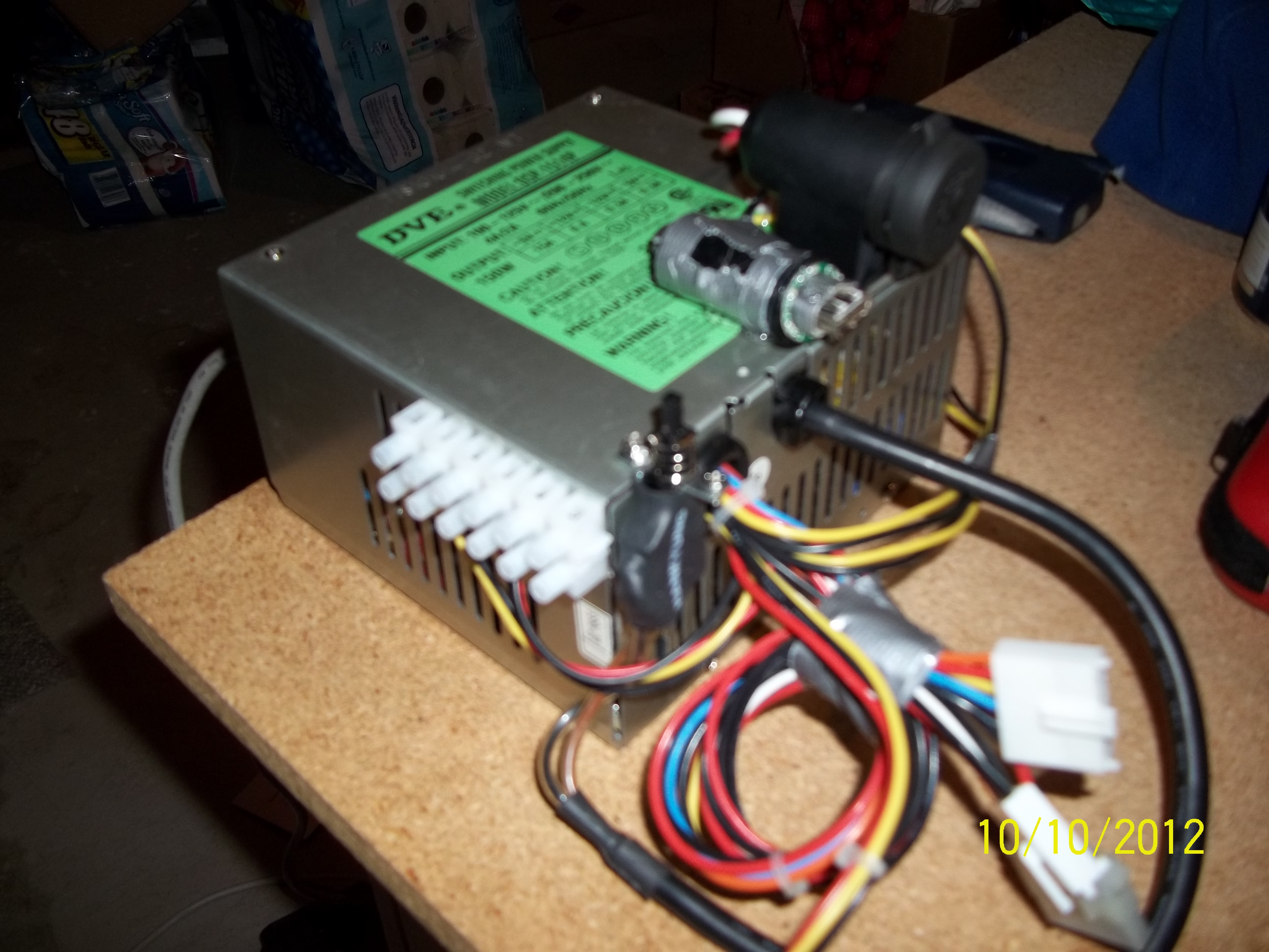 PSU to electronics power hub hack