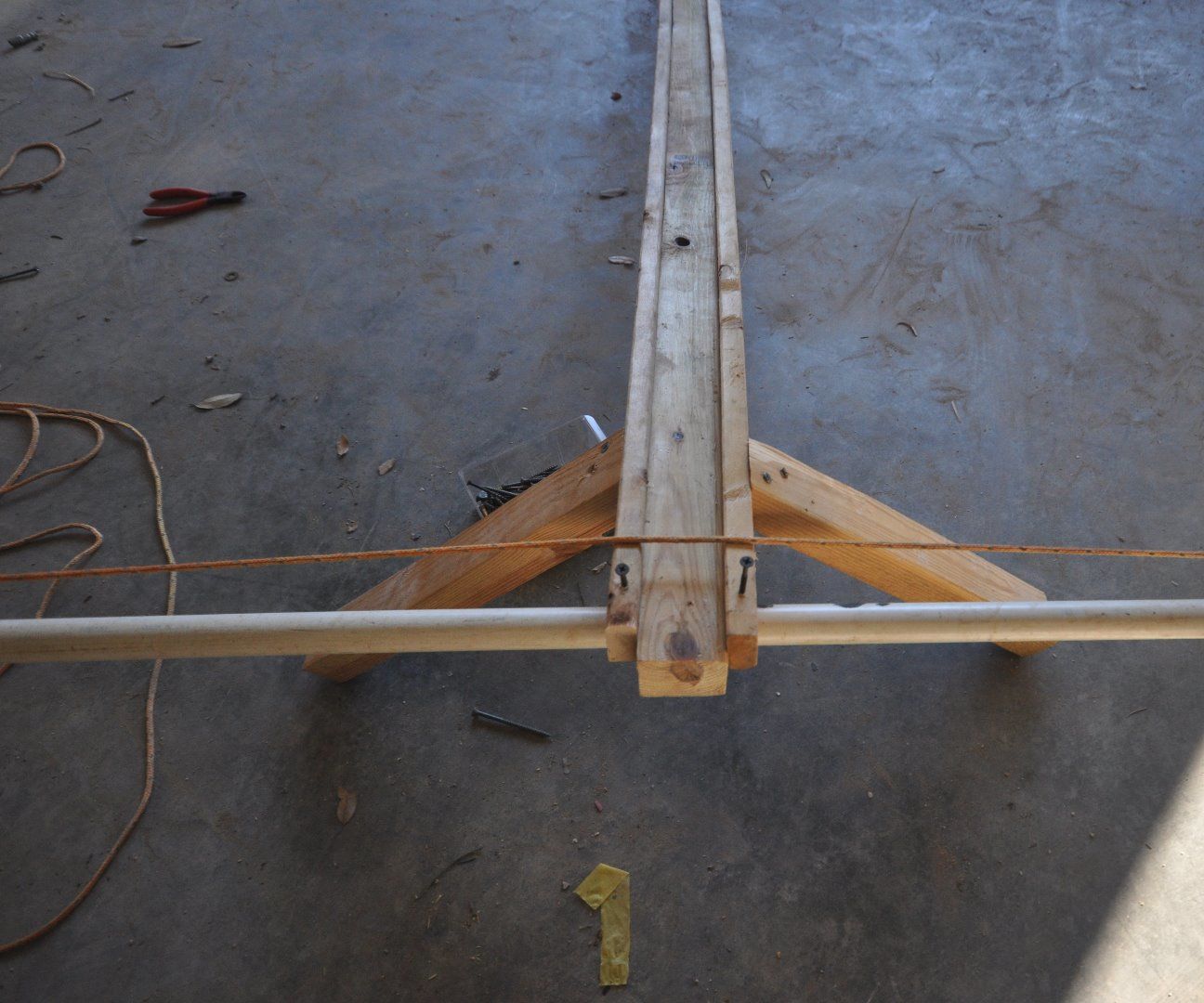 Oversized crossbow
