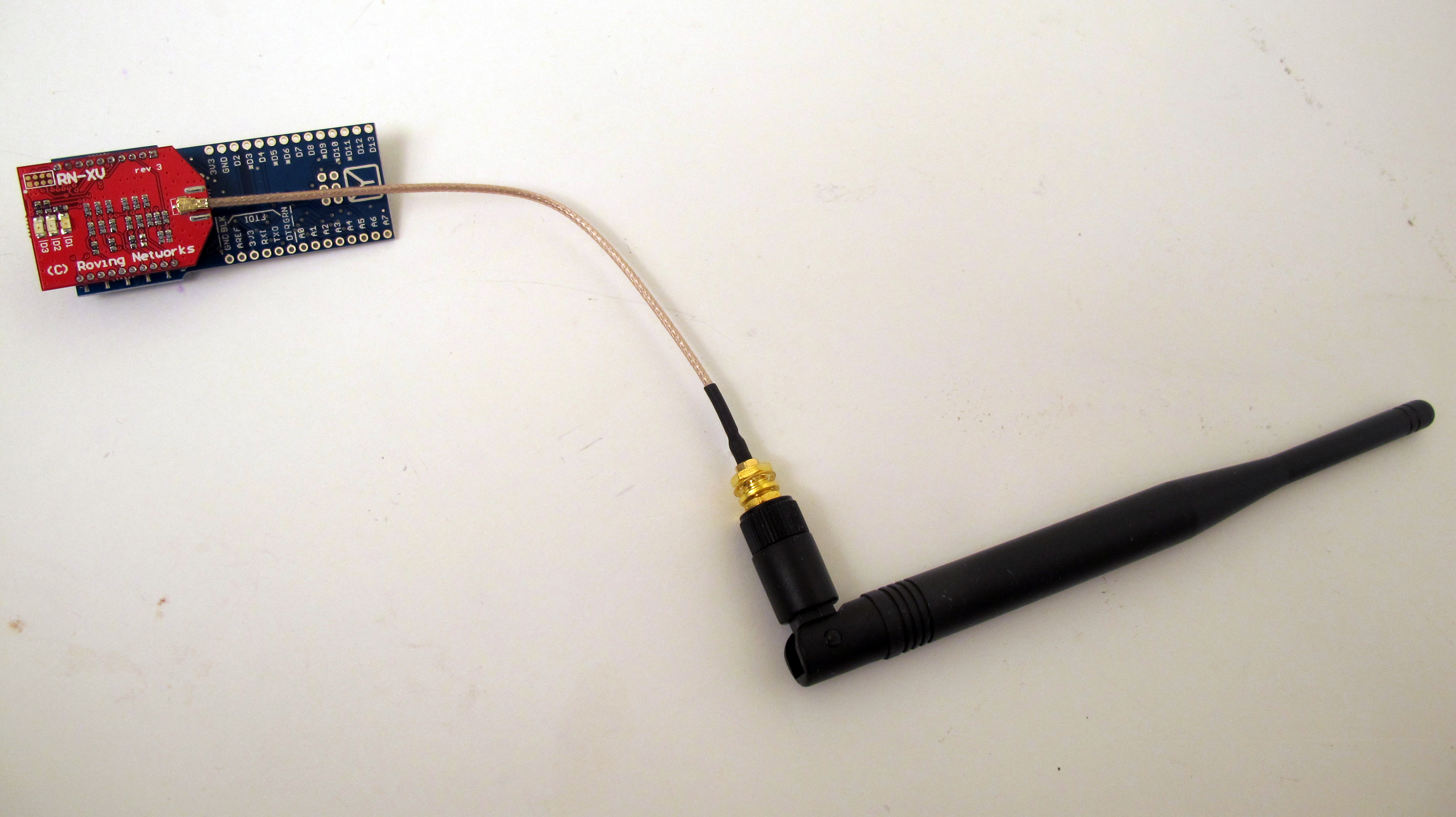 interfacing u.fl connectors