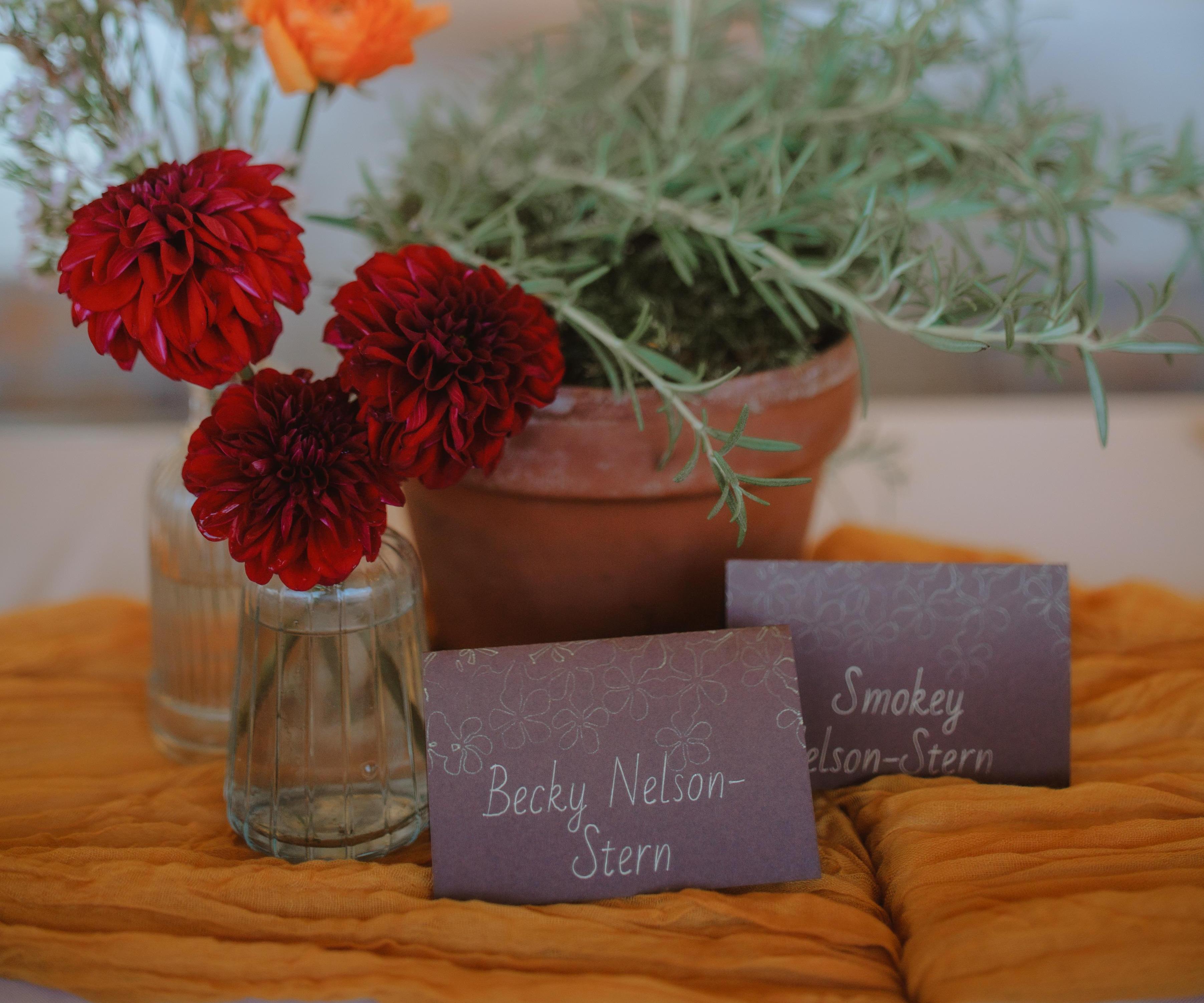 Pen Plotter Place Cards