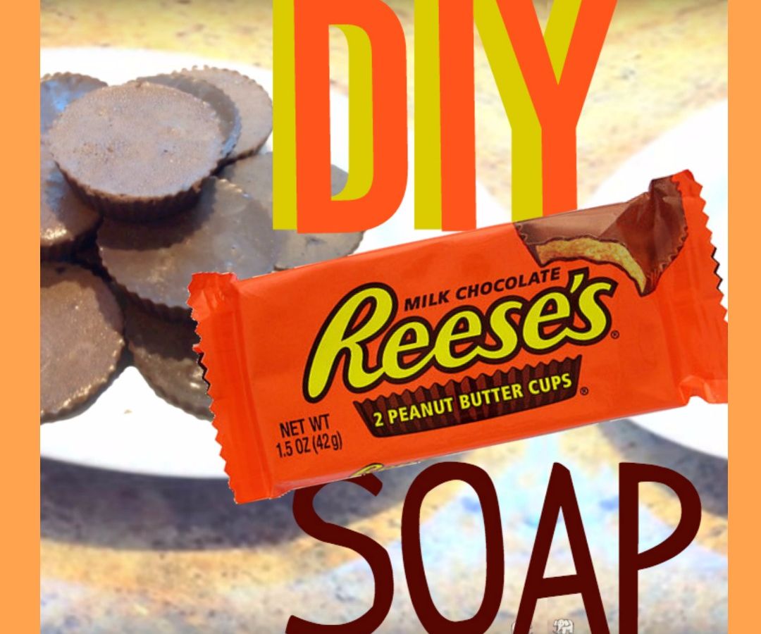 DIY REESE'S PEANUT BUTTER CUPS SOAP!!