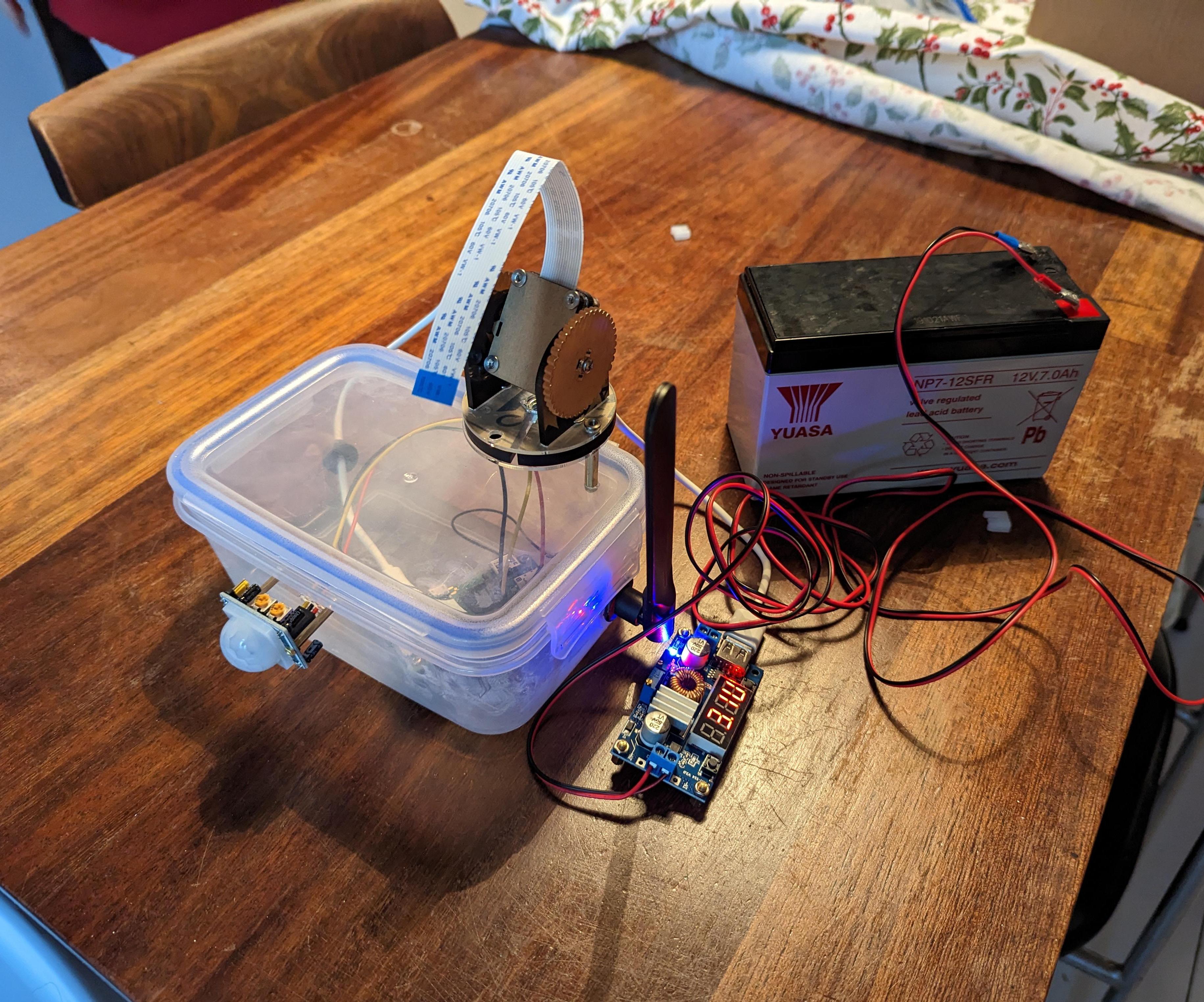 How to Make a 4G Enabled Raspberry Pi Zero for Remote Motion Detection - Garages, Sheds Etc
