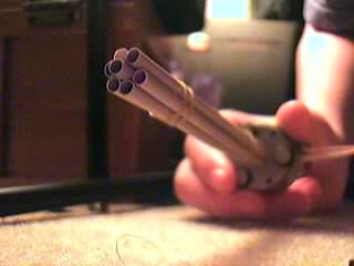 Coffee stirrer chaingun