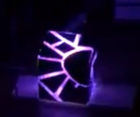 LED Color Changing Desk Cube