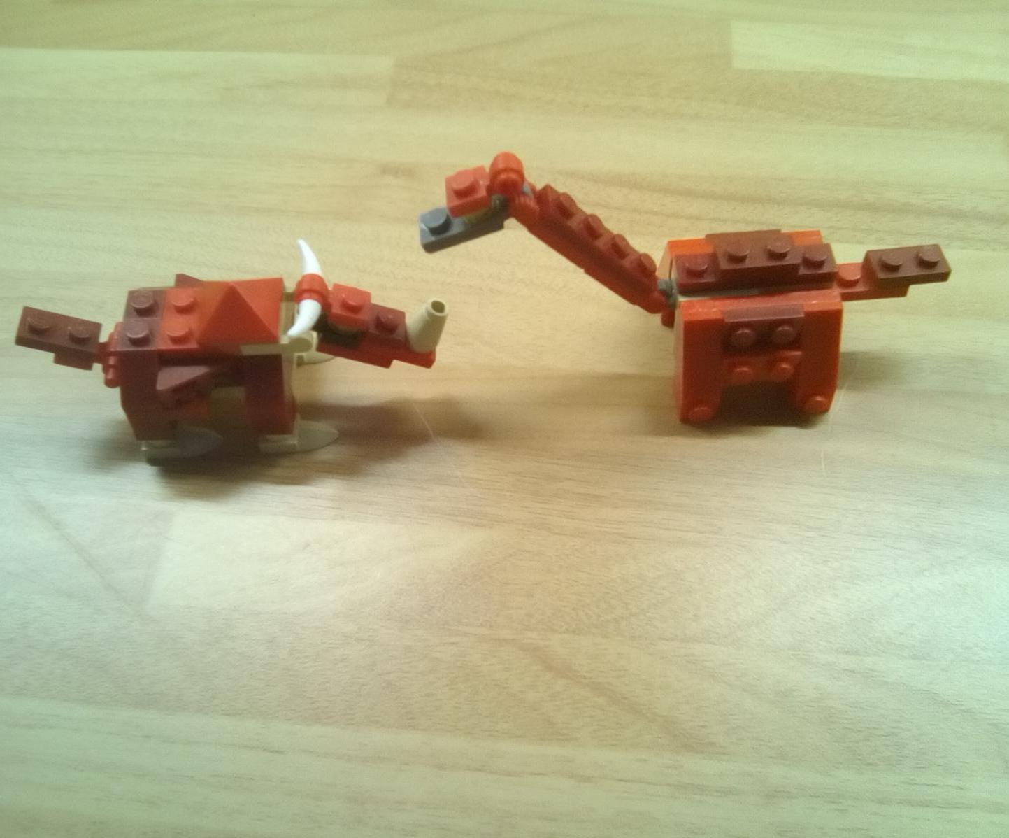 Lego Mini Dinosaurs
