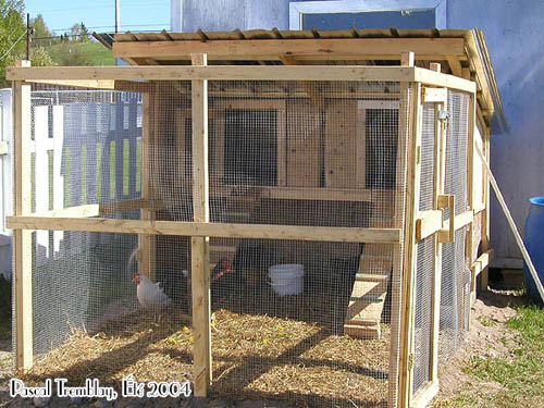 Chicken Coop - Heated Hen Coop - Hen House Building Plan