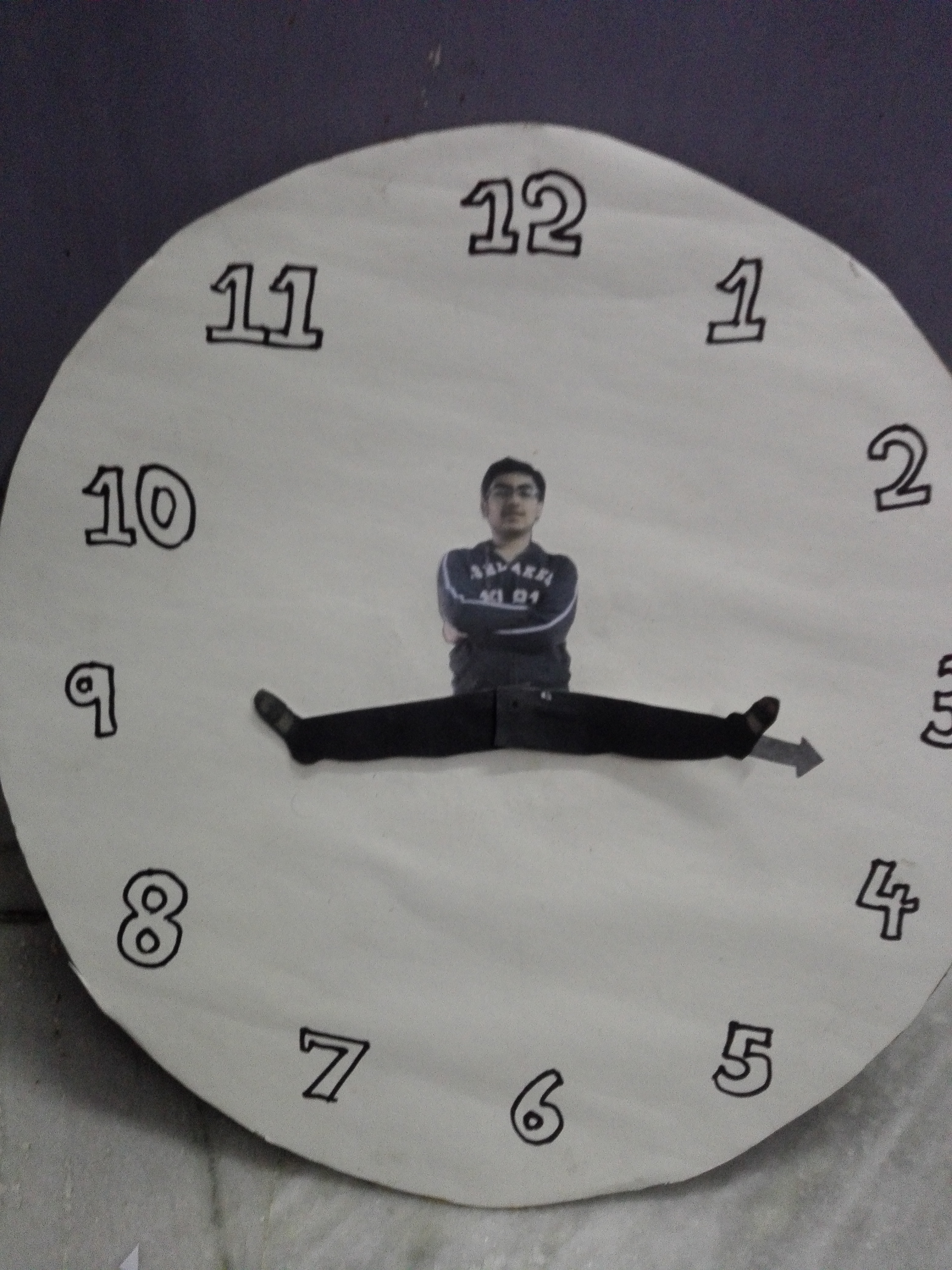 Personalize Your Clock(with Yourself)!!!