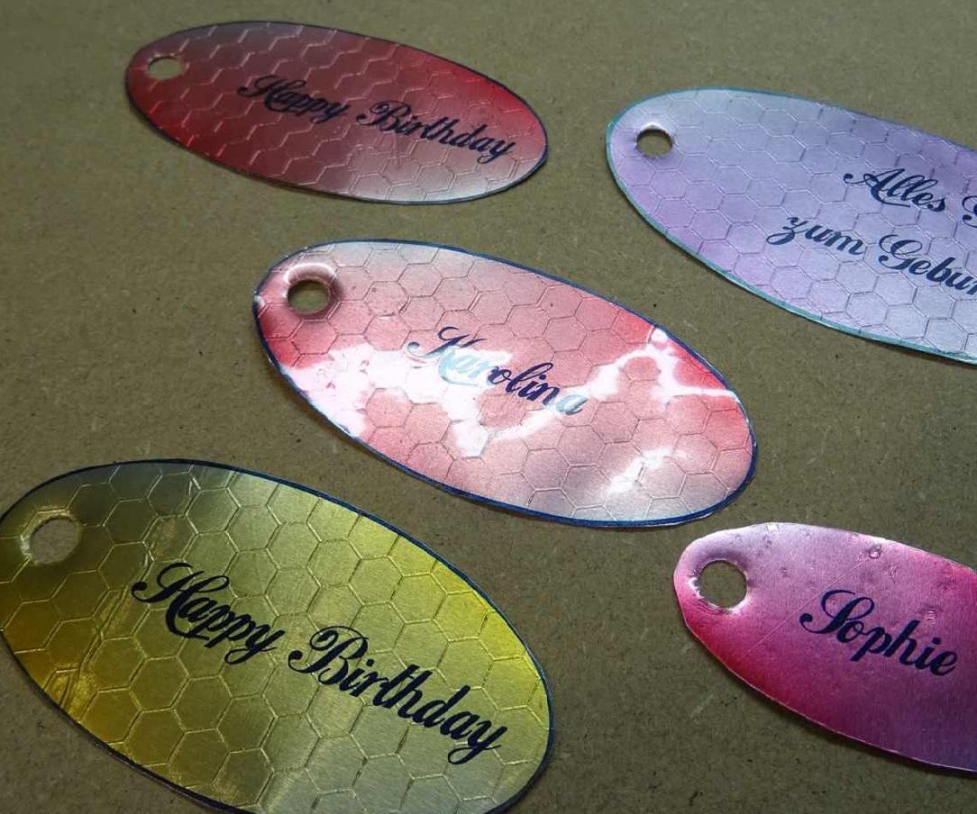 Metallic Labels