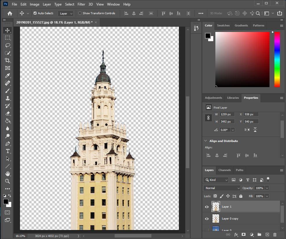 Photoshop CC 2020: How to Remove a Background