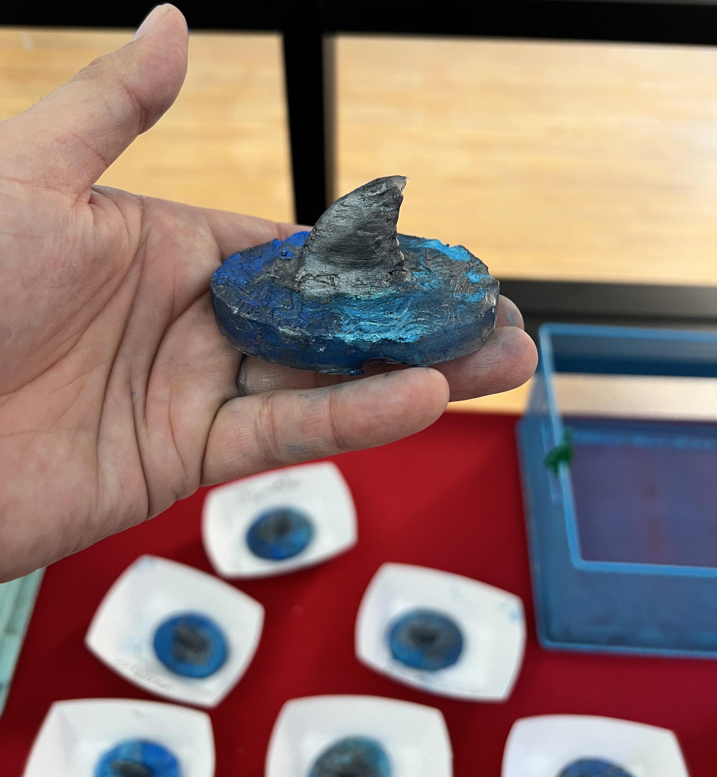 Shark Fin Soap Mold
