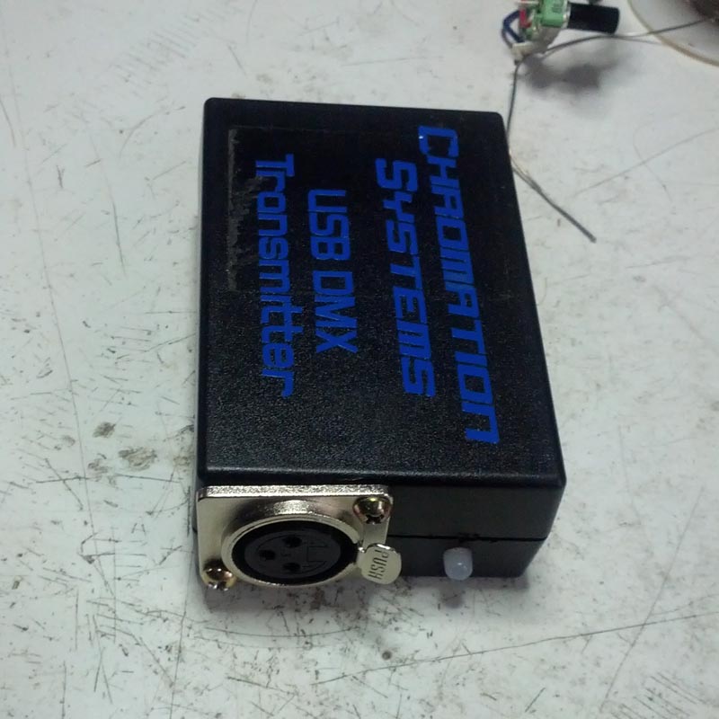 FTDI USB Adapter Based DMX Transmitter With Isolation