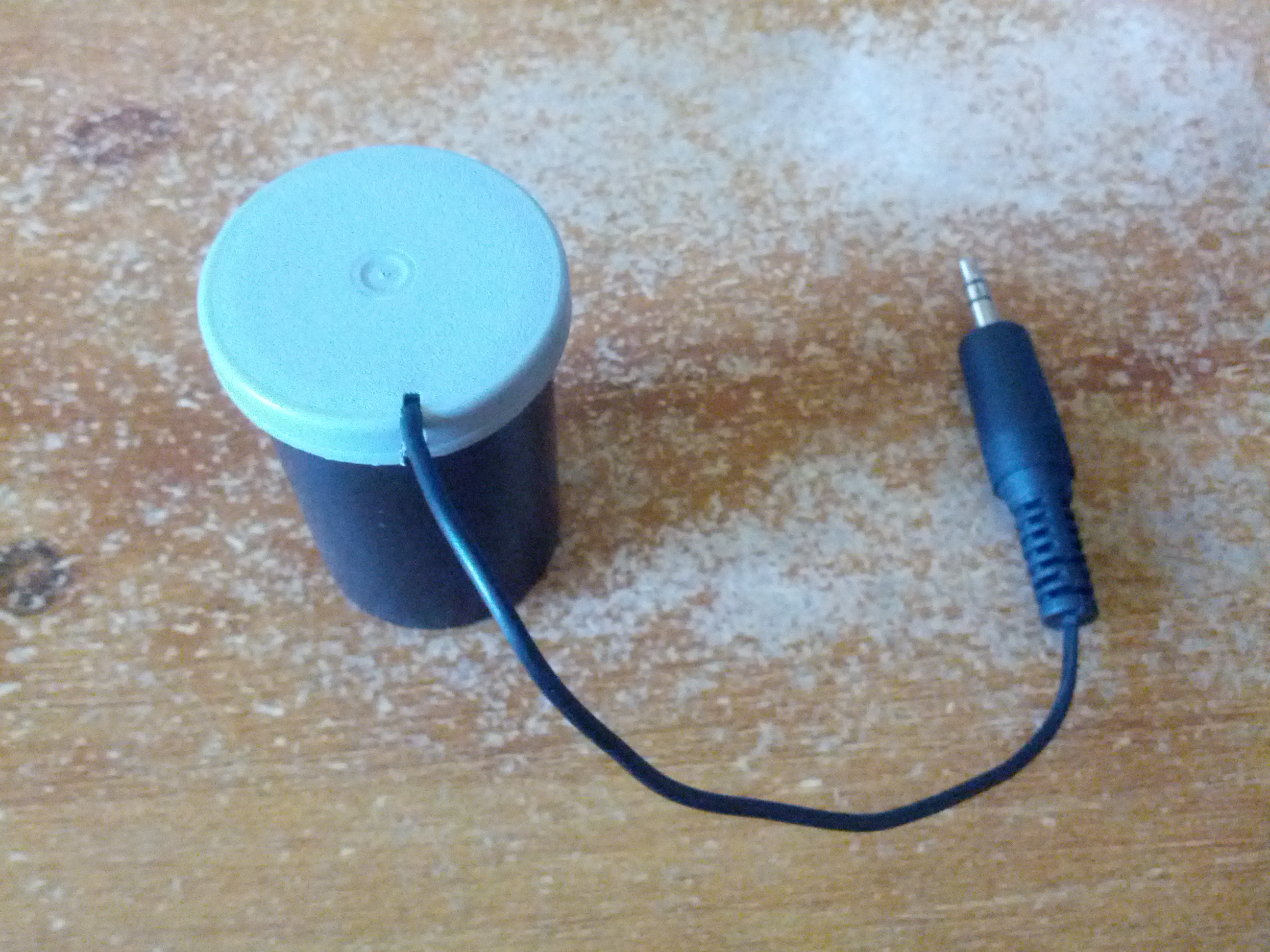 Portable Speaker in a film canister