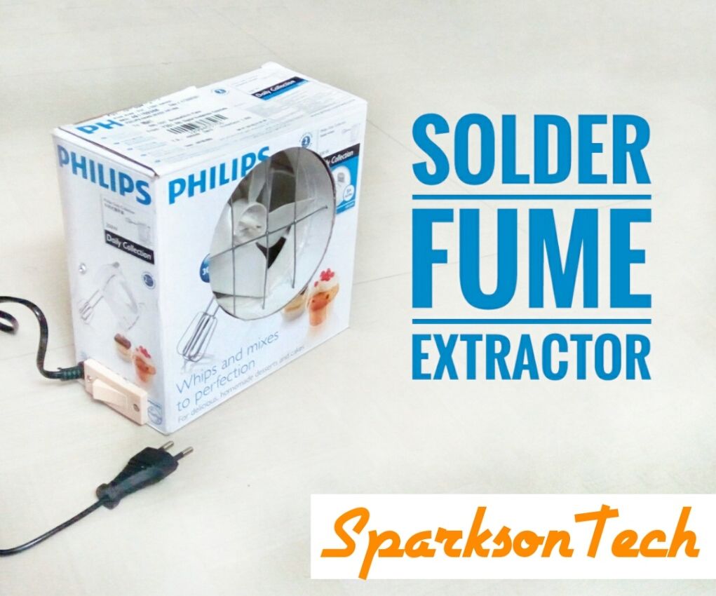 Super-Easy Fume extractor from Scratch