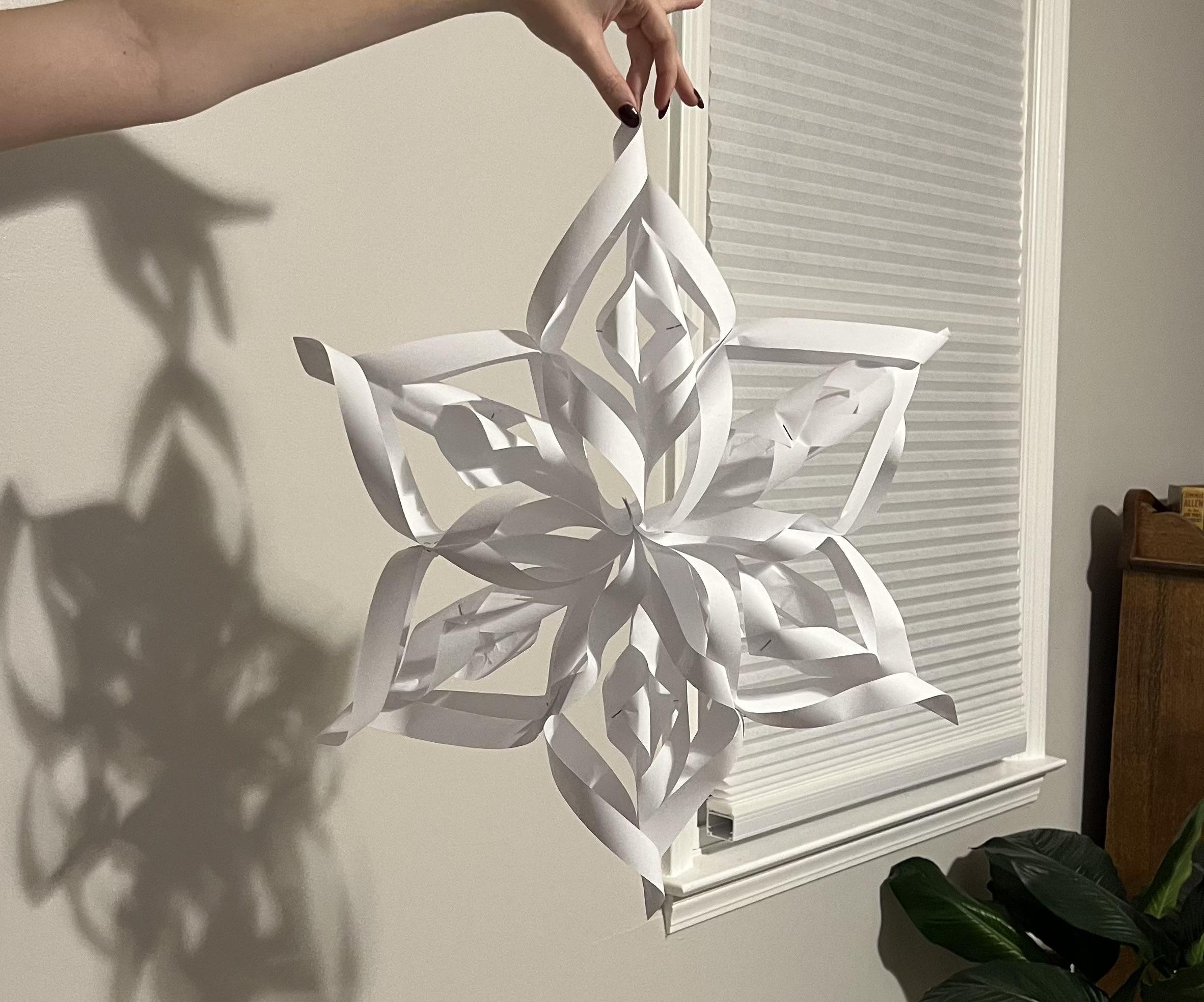 Large Paper Snowflake