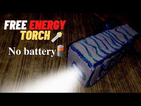 Battery-less Torch || How To Make Free Energy Torch ll Emergency Light || DIY Project | Easy To Make