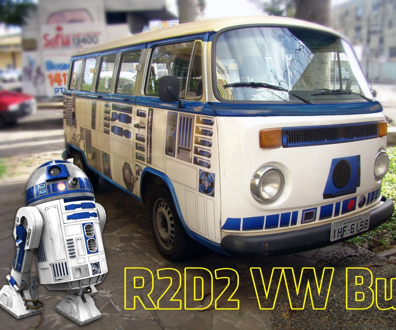 R2D2 VW Bus