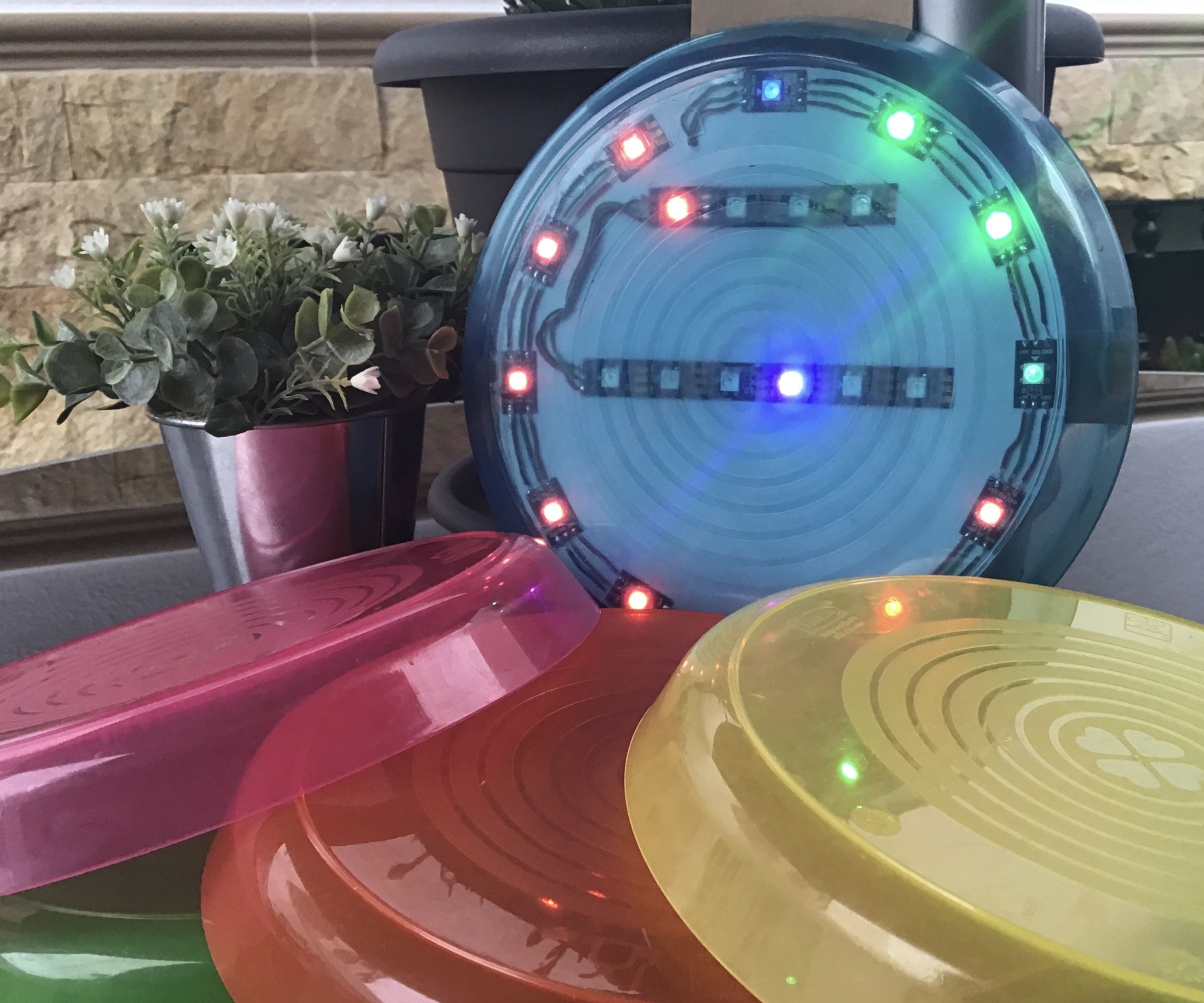Color Wall Clock