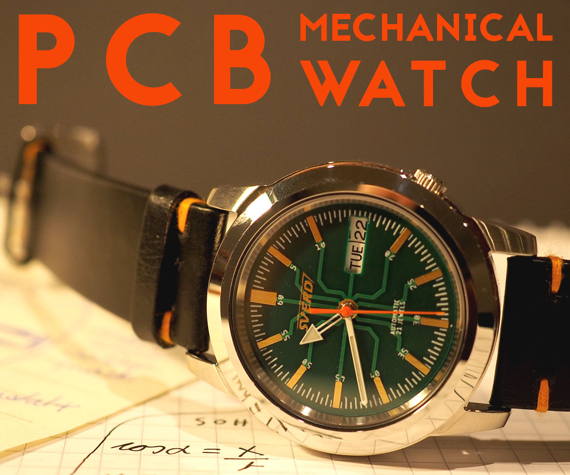 PCB Dial Mod for Mechanical Watch
