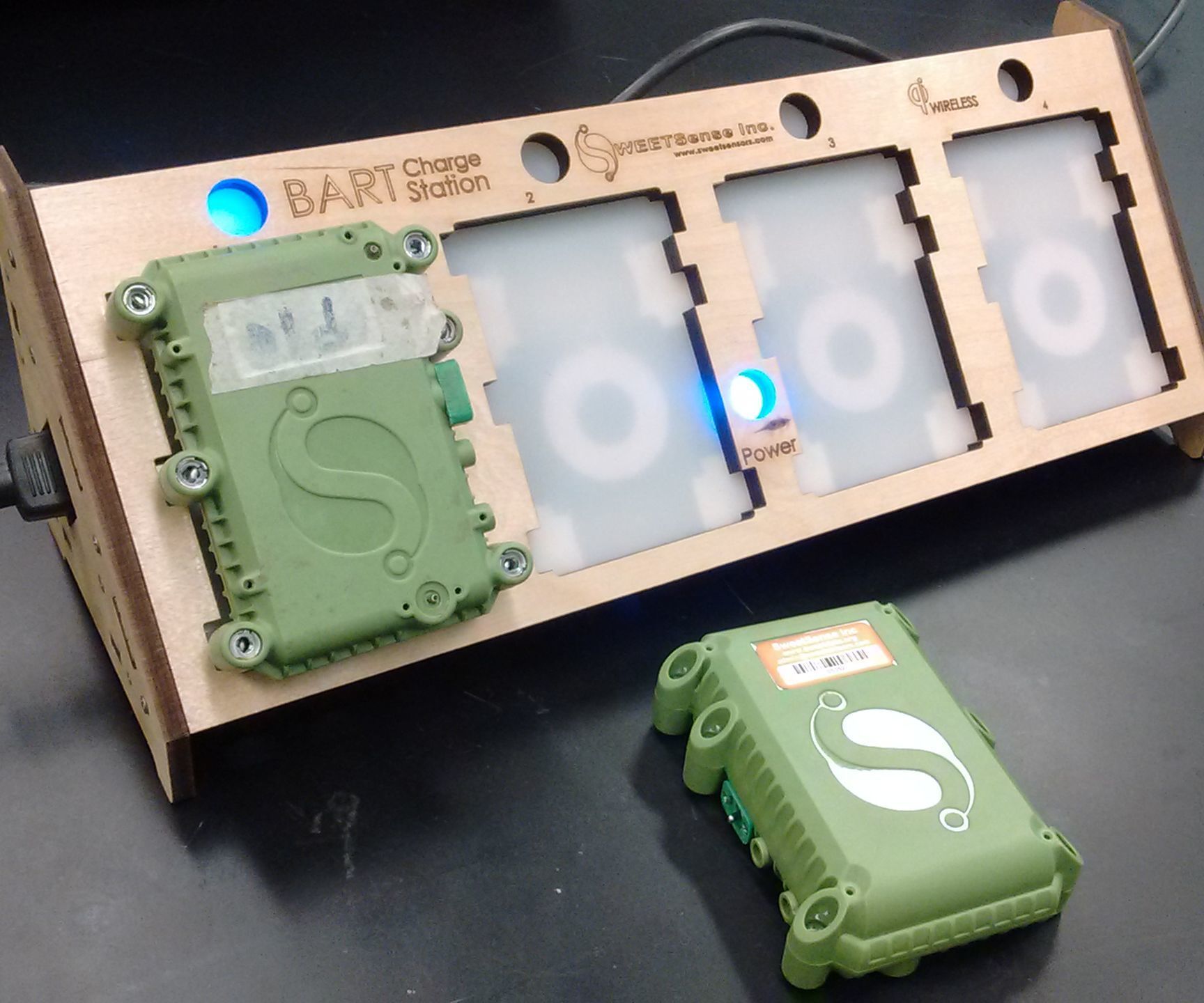 4-up Wireless Qi Charger