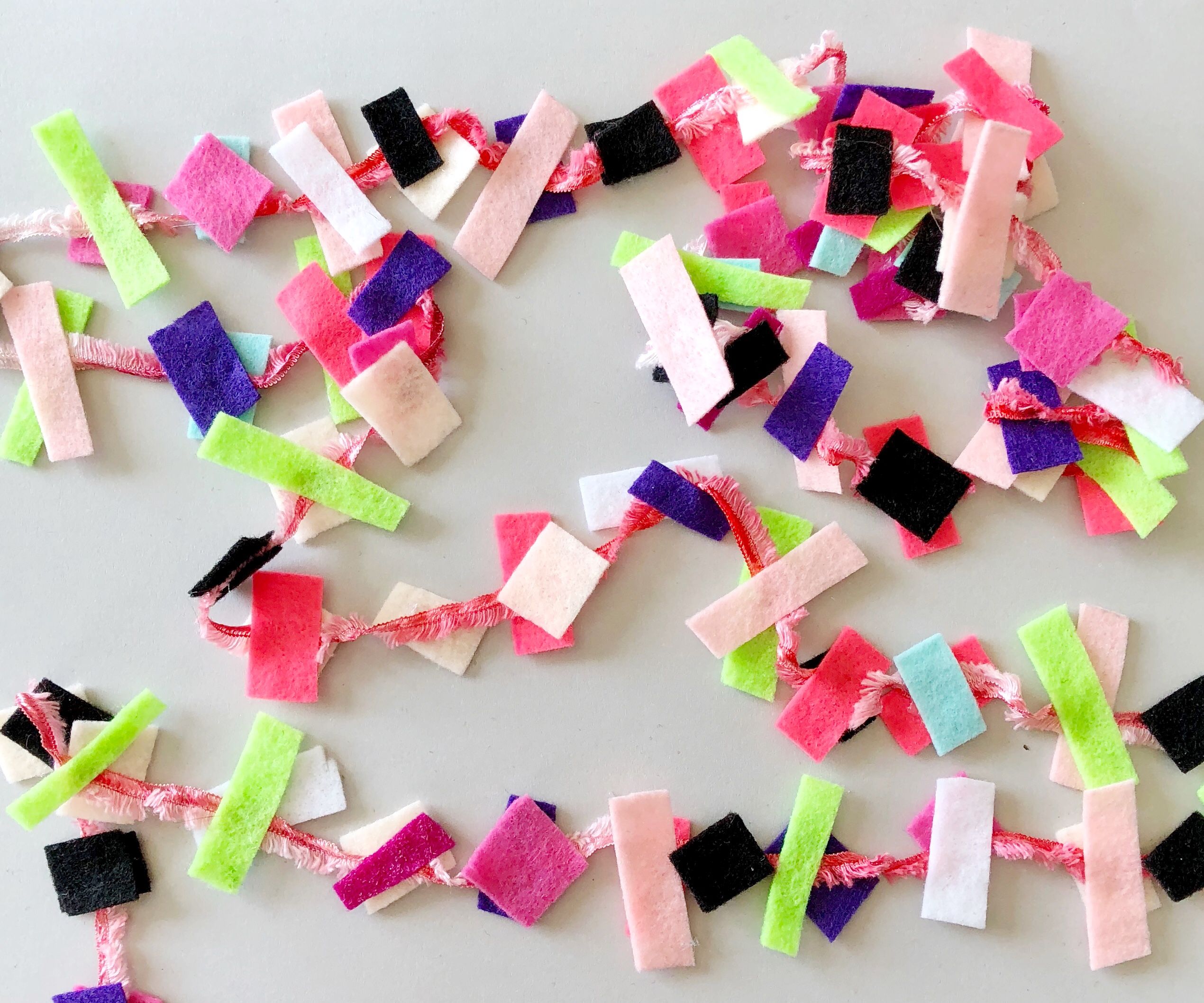 DIY Confetti Garland