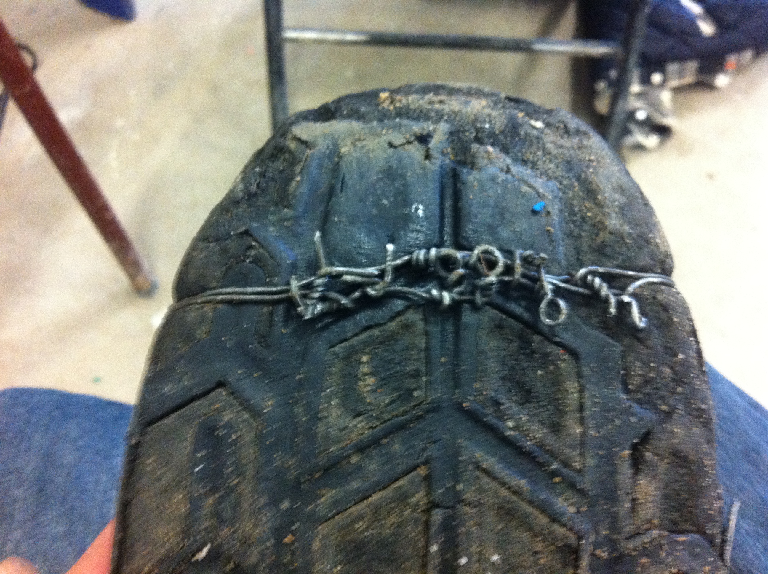 5 minute construction ice boots