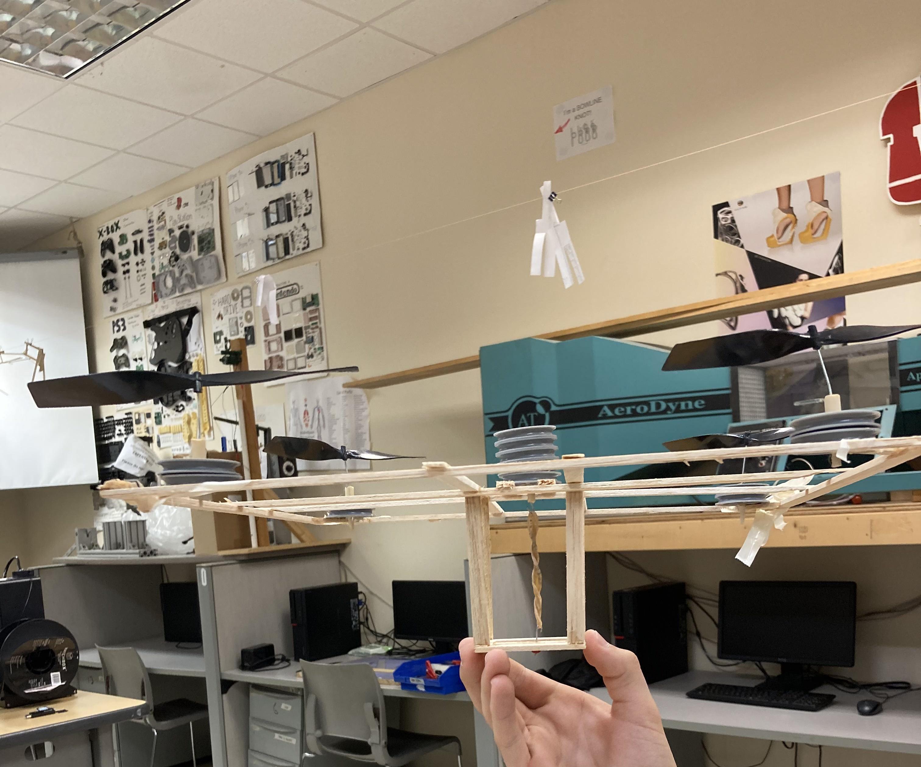 Wooden Quadcopter