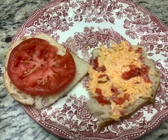 Southern Pimento Cheese Sandwich for One