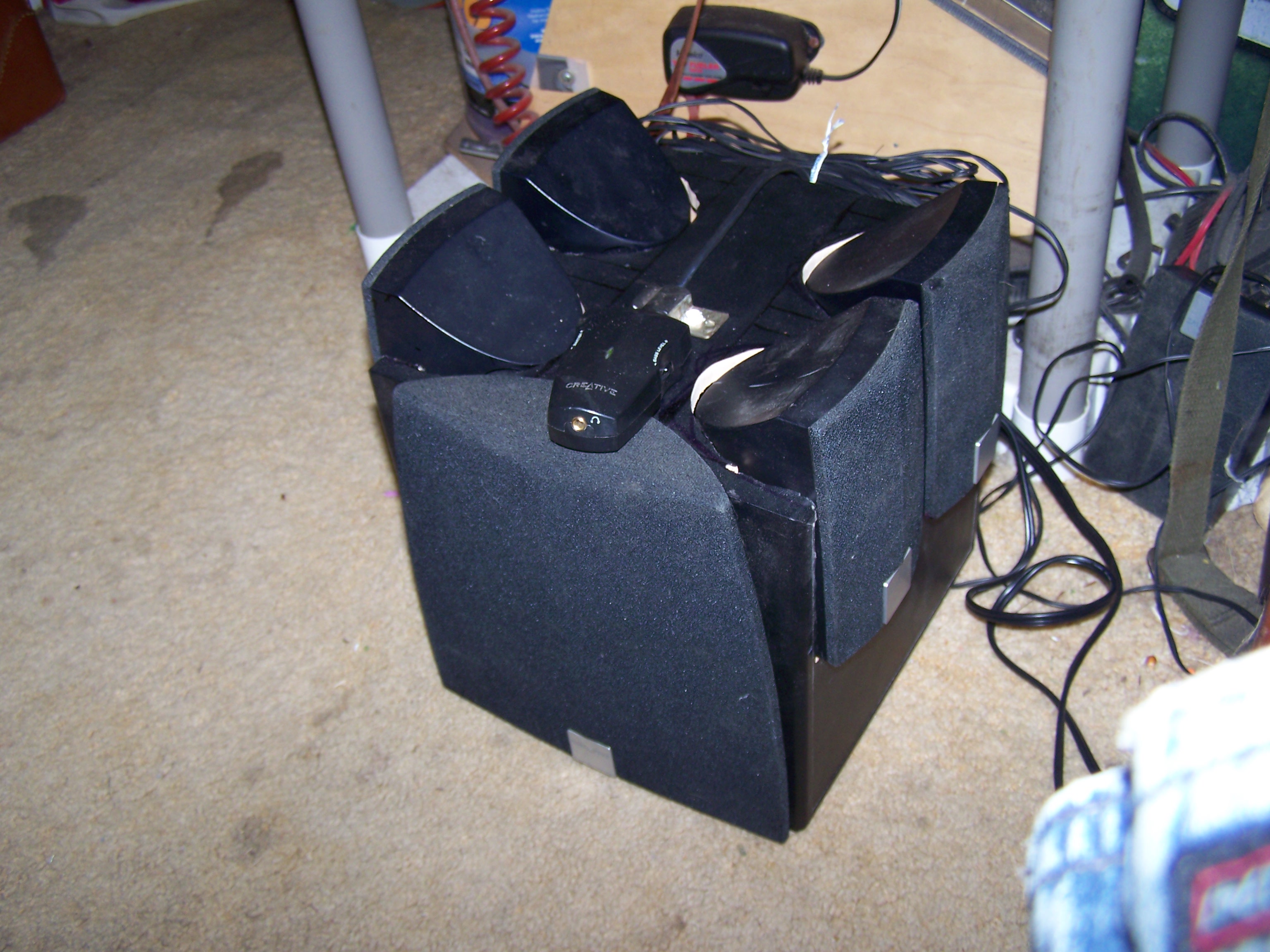 4.1 Portable Surround Sound for Laptop. AKA Noise Box