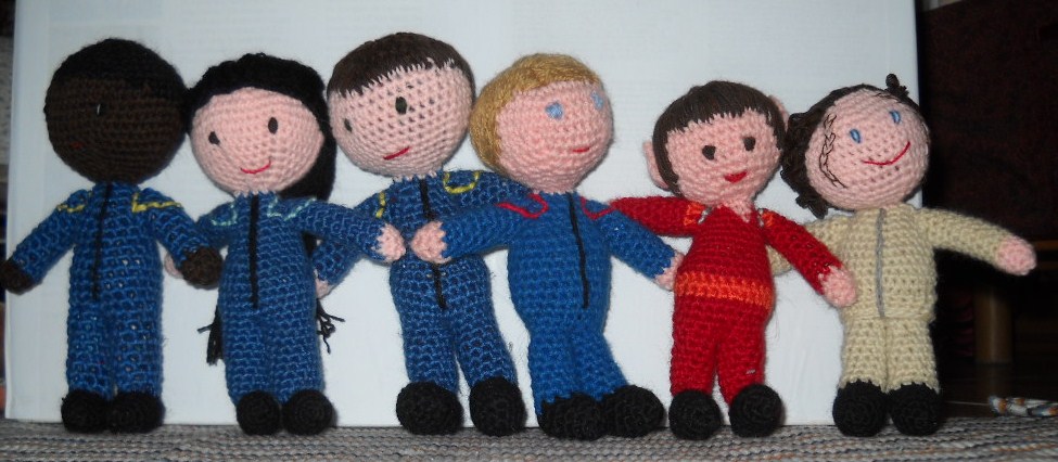 Star Trek: Enterprise - Amigurumi Cast