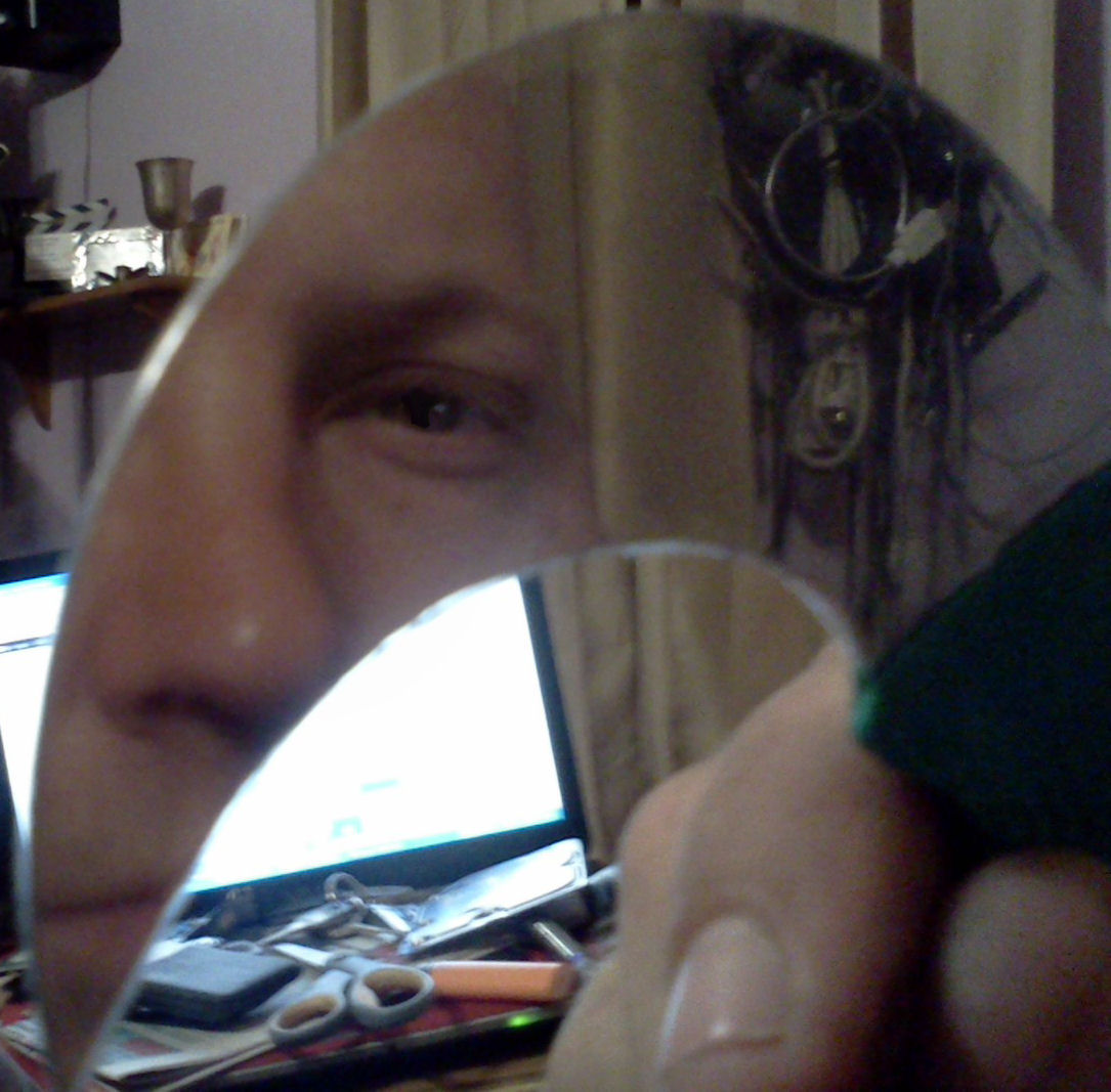 Warrior's Talon Claw Shaving Mirror "UNBREAKABLE"