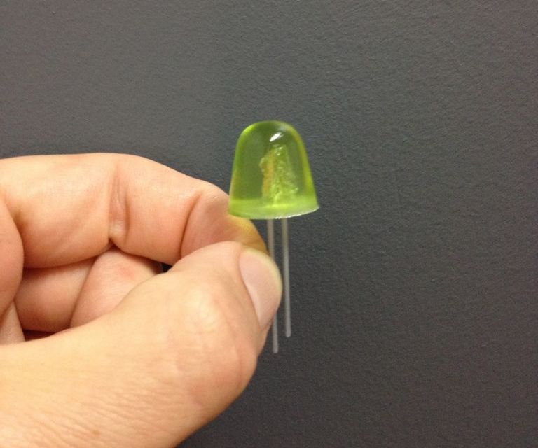LEDs comestibles--¡golosinas que brillan!