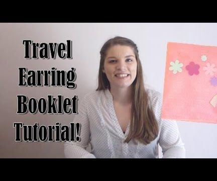 Travel Earring Booklet Tutorial! 