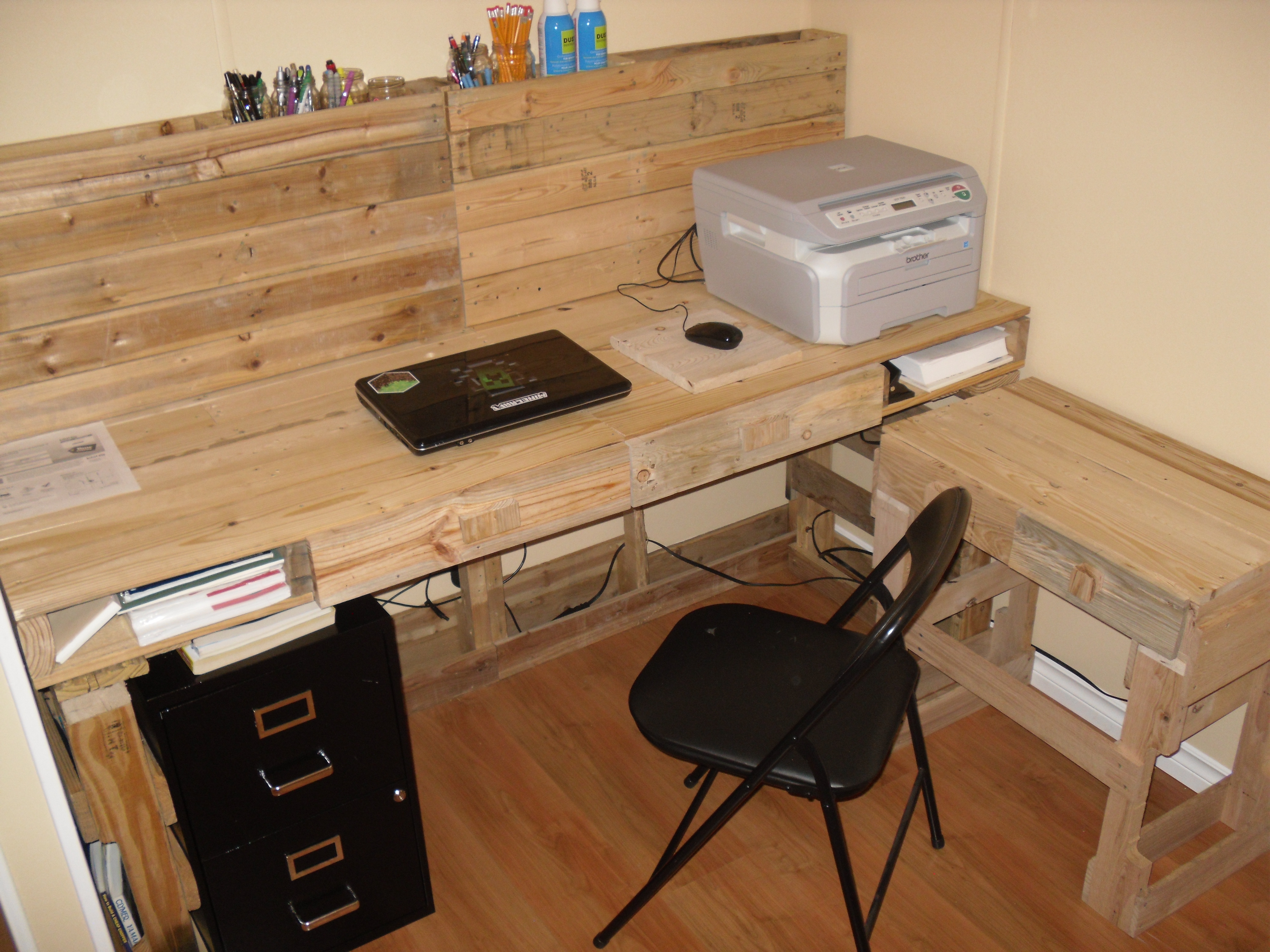 Pallet Computer Desk