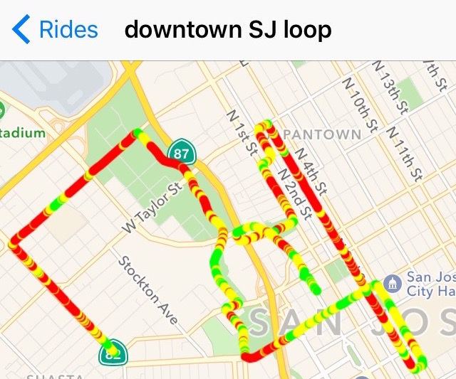 Biking headwind monitor