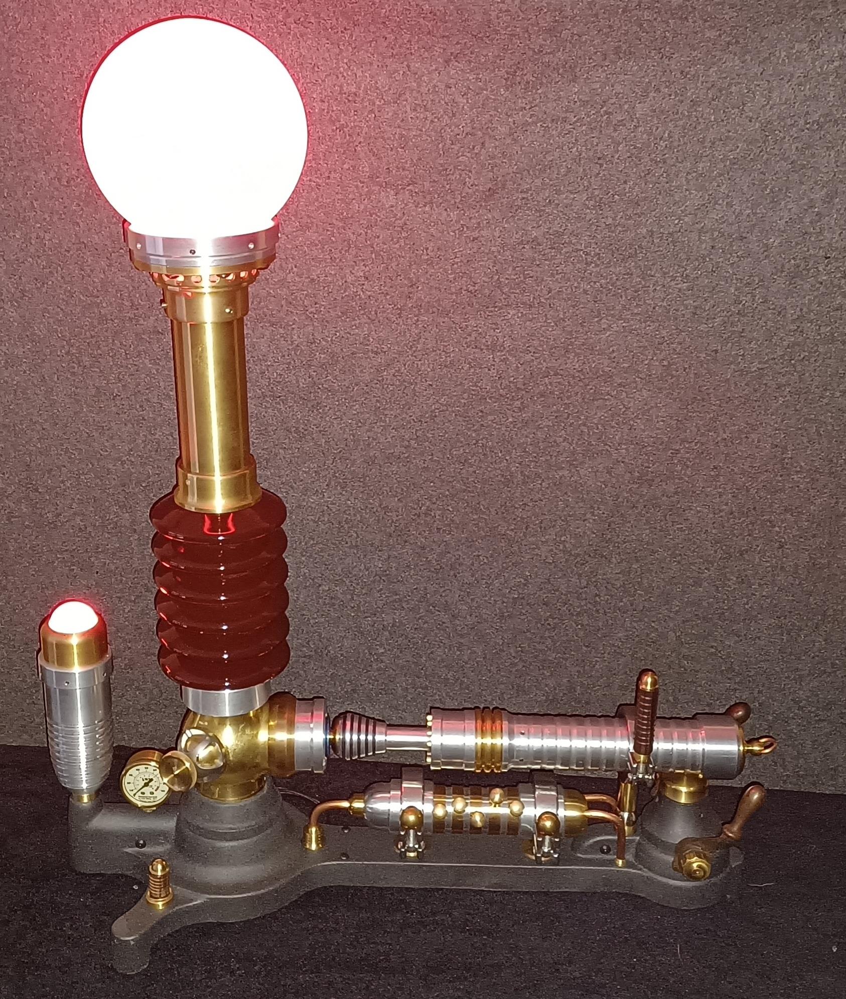 Custom Wiring a Table Lamp for Lightsabers