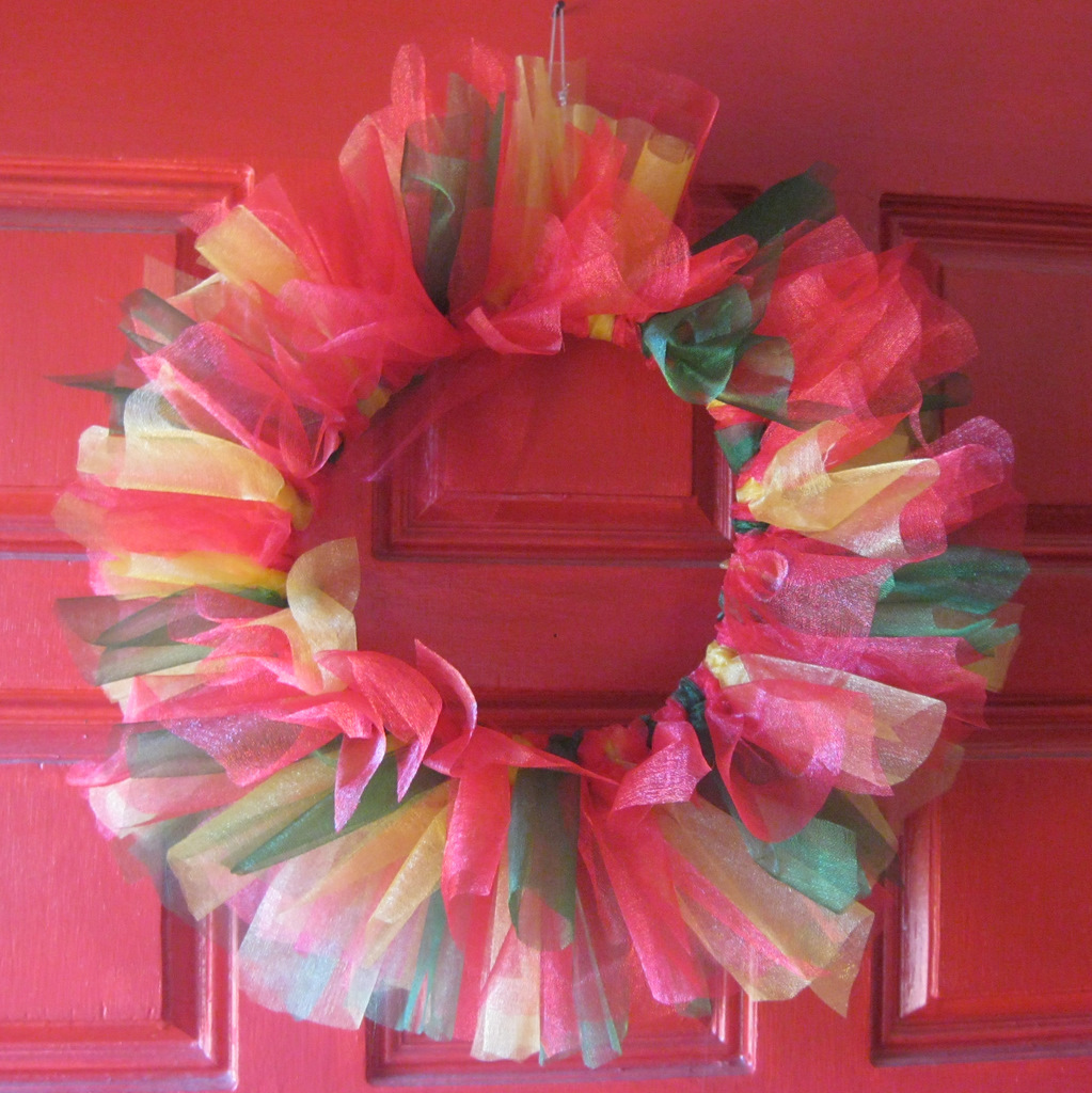 Easy Tutu X-Mas Wreath