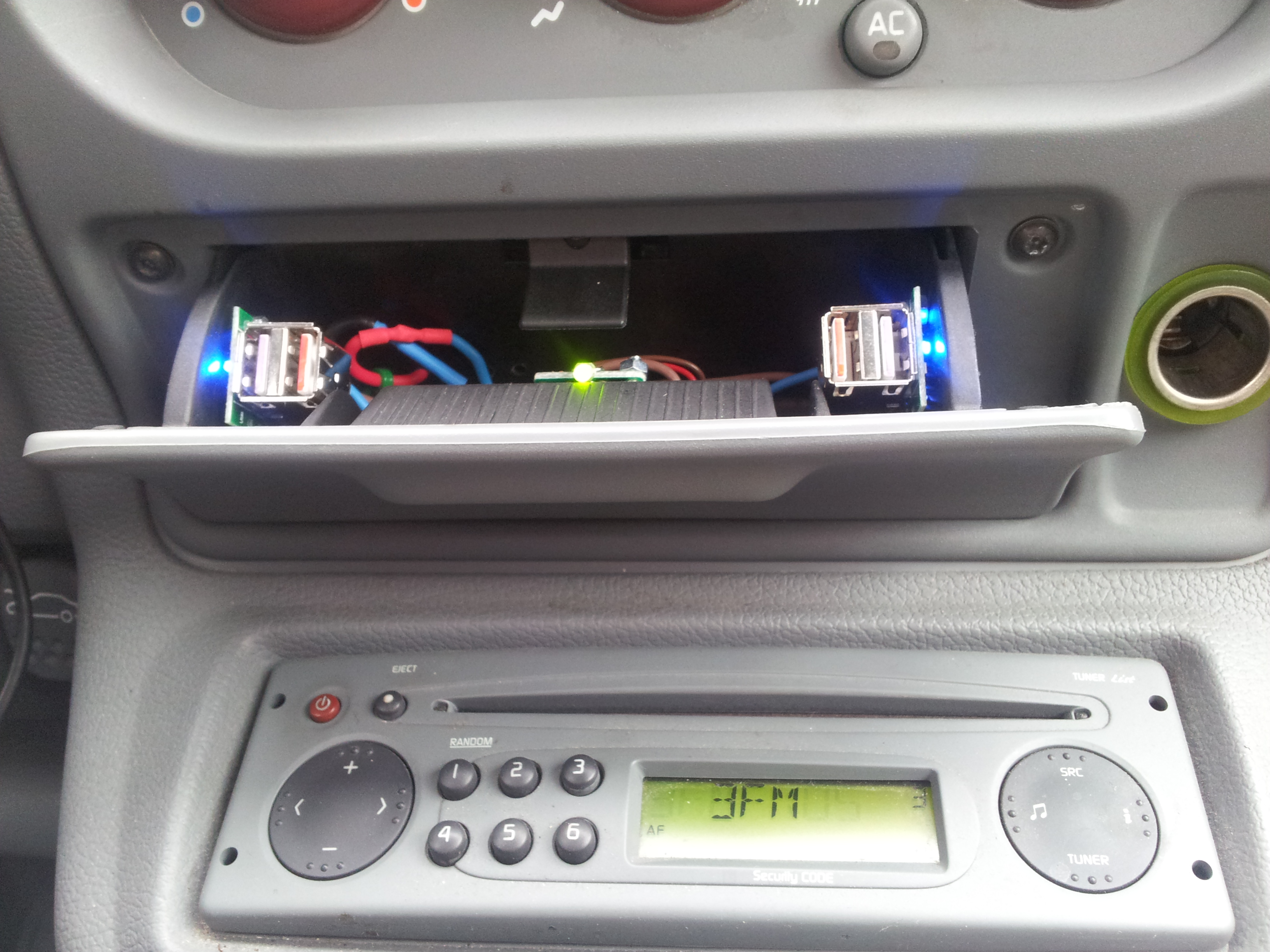 USB-ports in your car