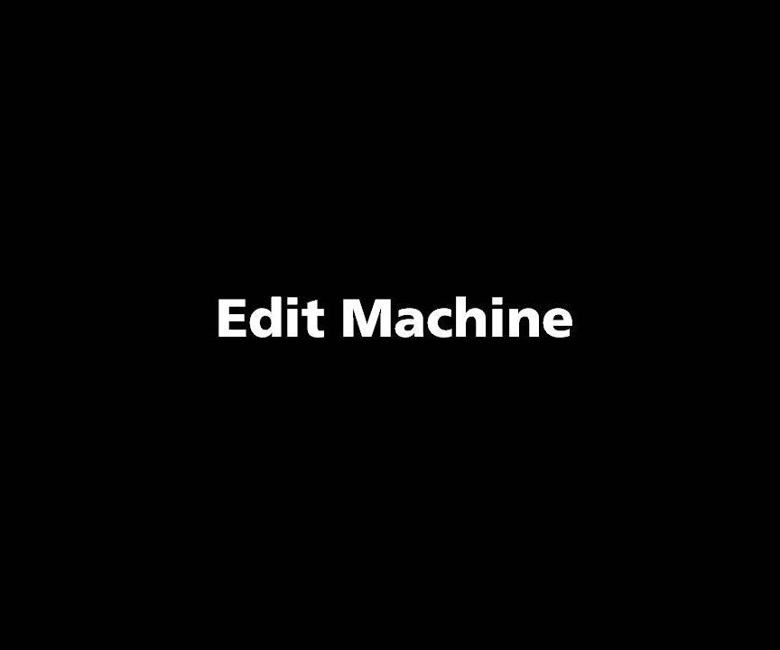 TOOLING CLOUD: Edit Machine