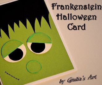 Frankenstein Halloween Card - DIY Crafts