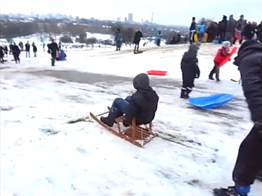 Broken Chair Sledge
