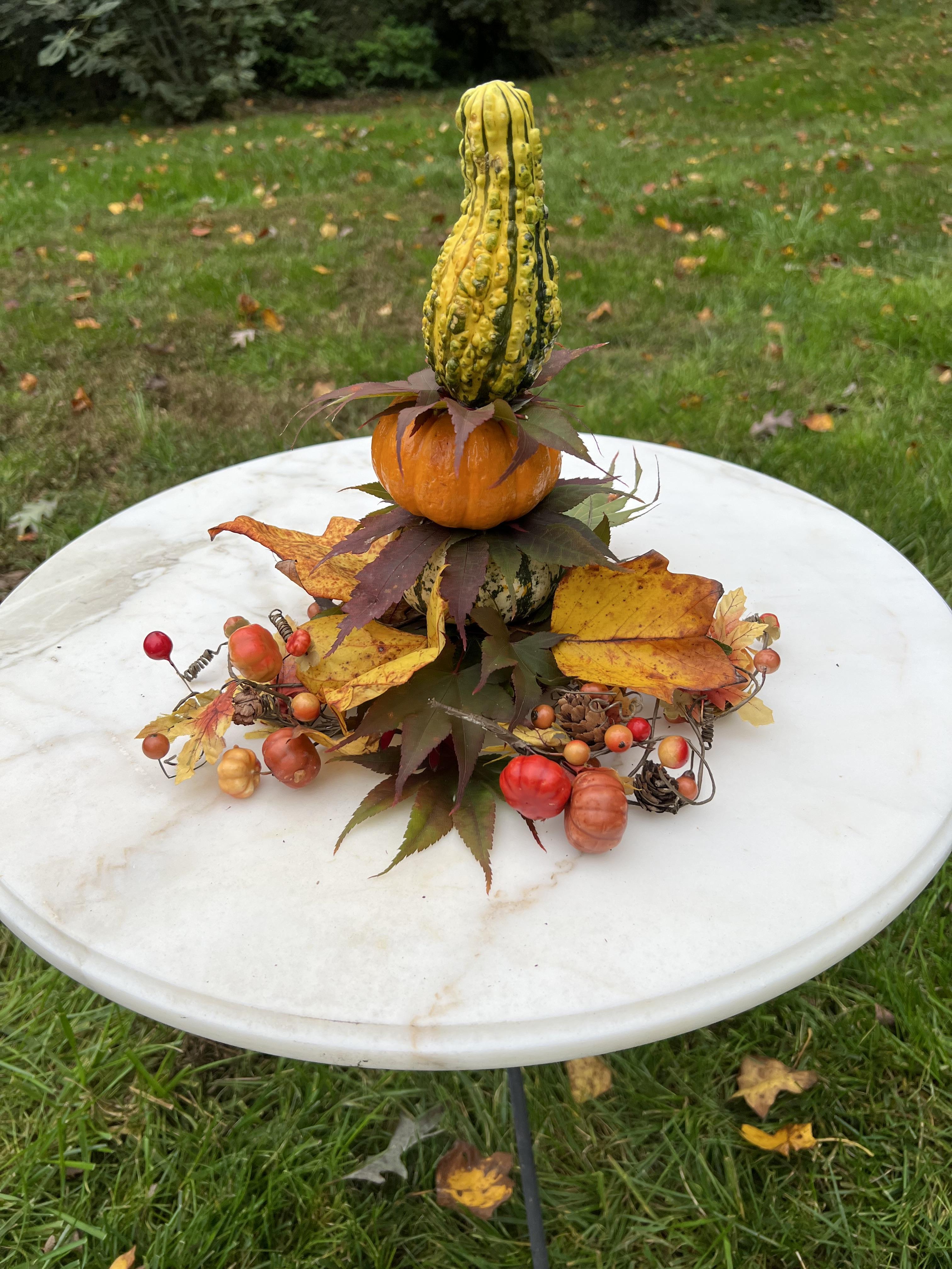 Make Festive Gourd Trees
