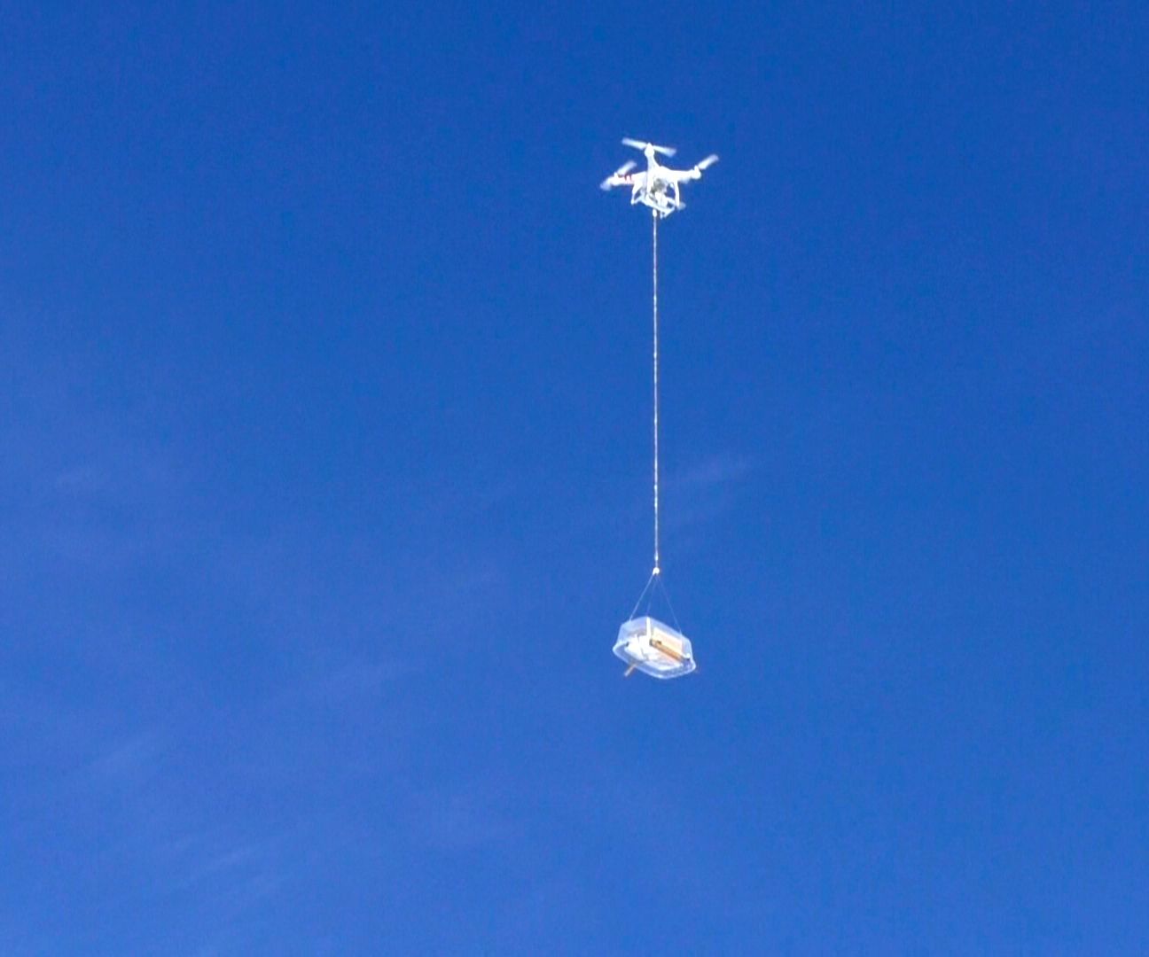 Two Simple drone delivery systems
