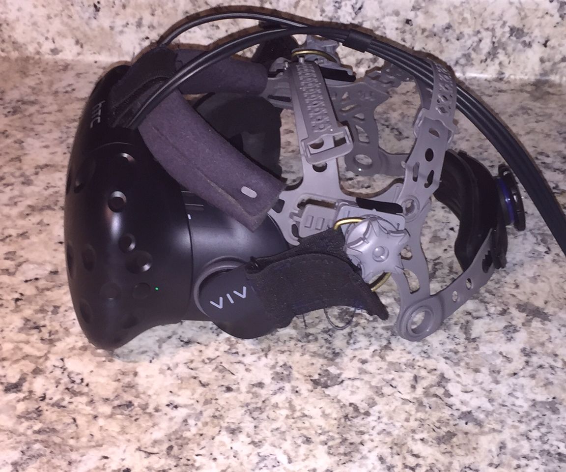 HTC Vive Welding Harness Modification