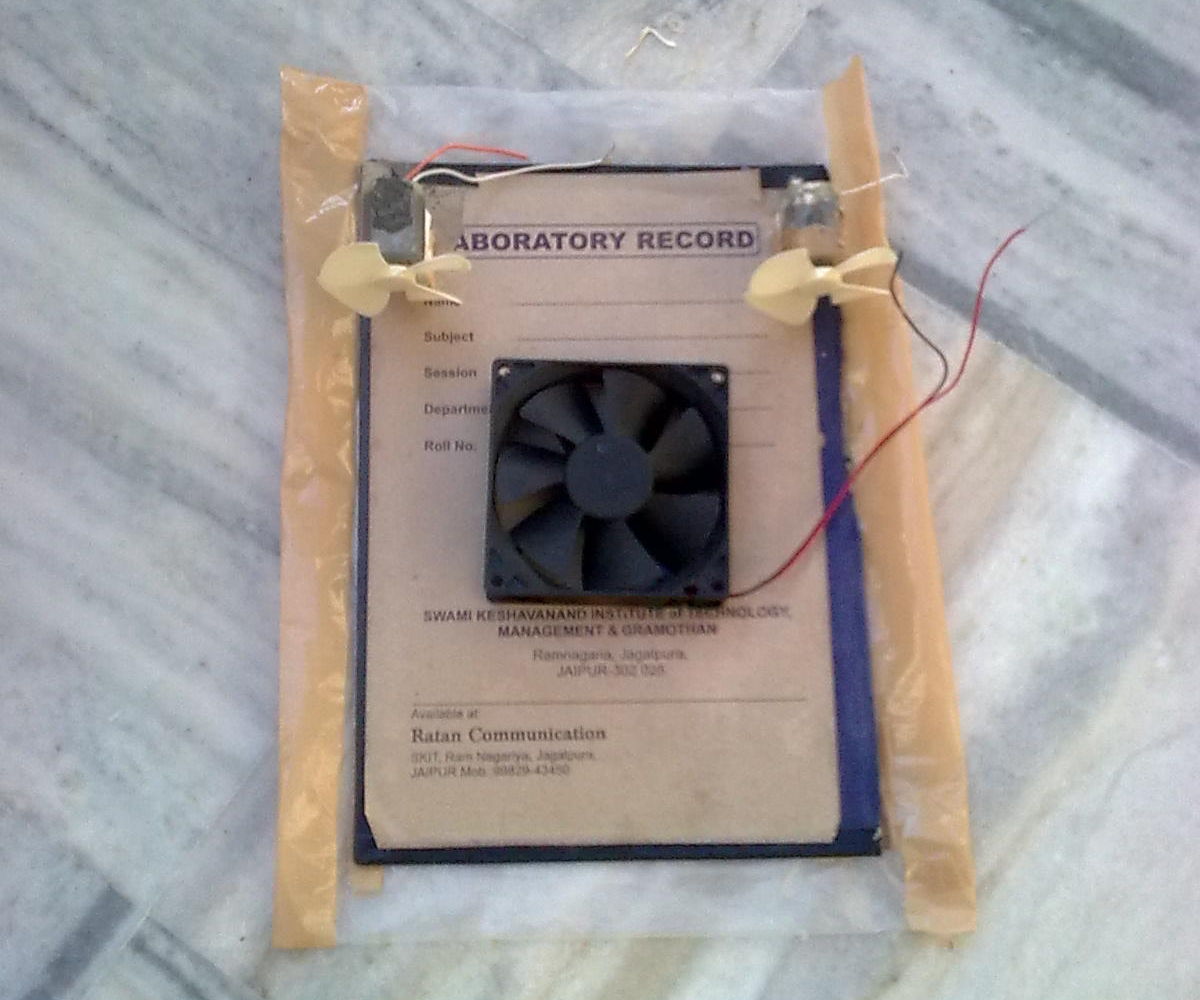 DIY RC HOVERCRAFT BY COMPUTER FAN