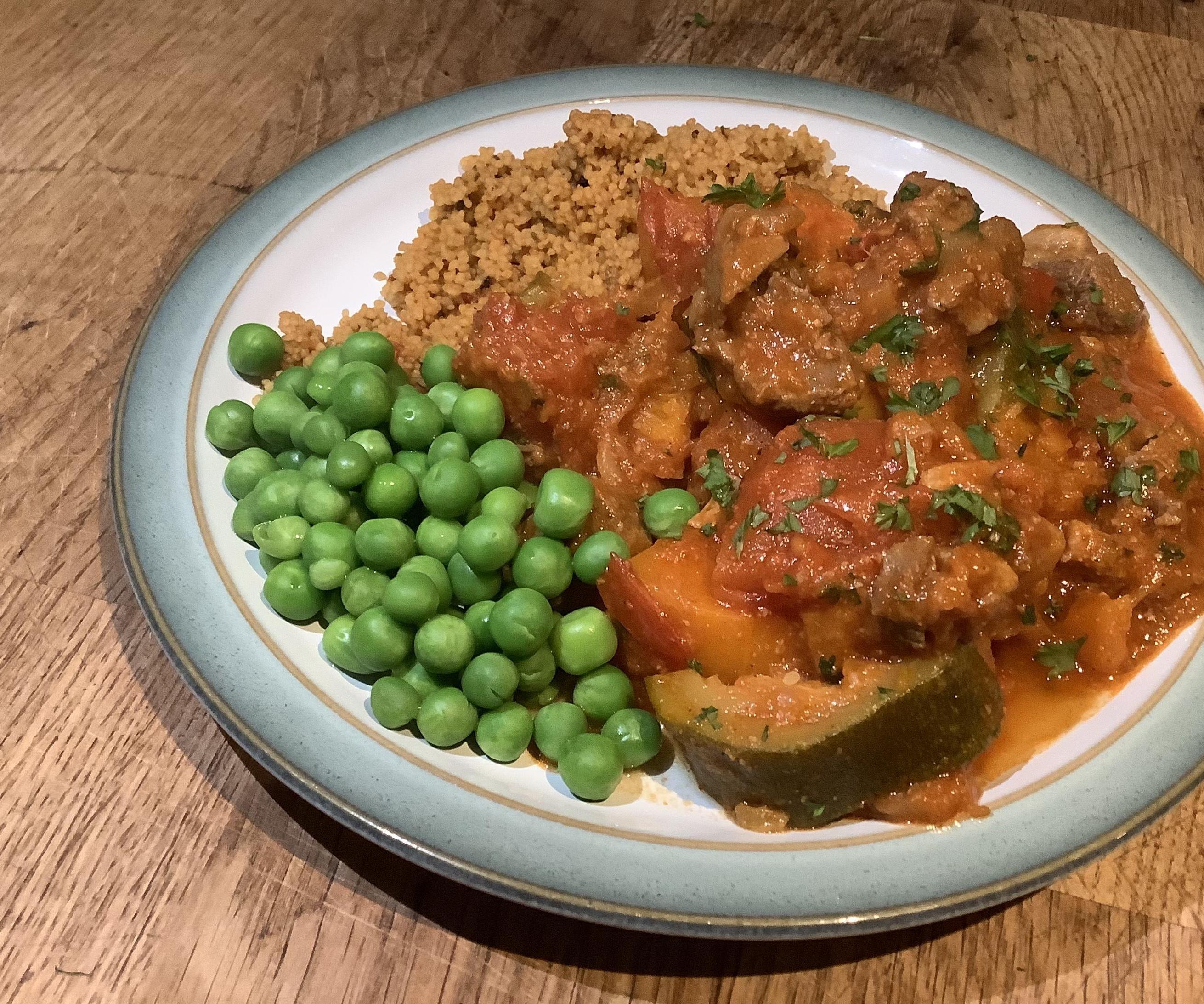 One Pot Moroccan Lamb