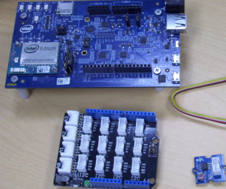 Sensors with Intel IoT Analytics Dashboard ( Intel Edison/C++/Eclipse)