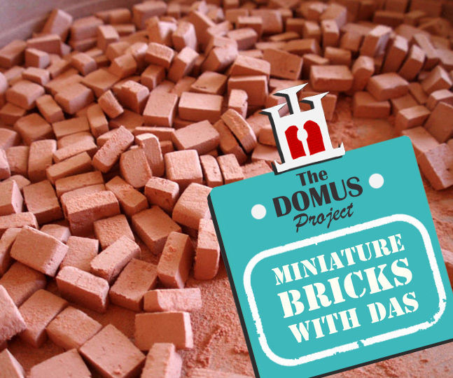 How to Make Miniature Bricks With Das Clay
