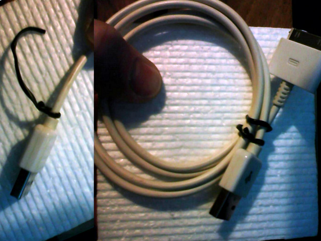 Make your USB cables ready "to go"